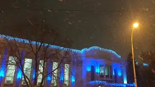 ПЕРВЫЙ СНЕГ В КРАСНОДАРЕ  20 ДЕКАБРЯ 2021 / НЕБЕСНАЯ КРАСОТА