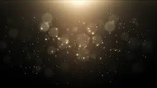 4k Golden Dust Animation Background video | Footage | Screensaver