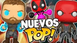 10 NUEVOS Funko POP de MARVEL y DC Exclusivos de San Diego COMIC CON 2018