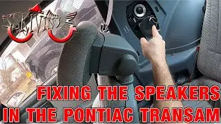 Fixing the Rear Speakers in the Trans Am