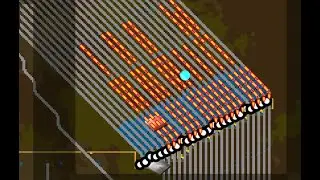 Factorio splice station saturation.