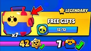LEGENDARY FREE GIFTS!!!!🎁🎁🎁- brawl Stars rewards Mega box vs Starr Drop Opening