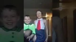 my brother tried stuff on with me