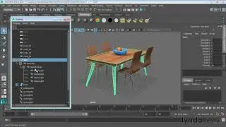 21. Работа с Outliner. Курс Maya для начинающих. Урок №21