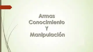 Armas conocimiento y manipulación (curso sucamec)