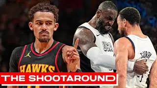 LeBron & Steph Embrace, Trae Young is Coping, & Noah Lyles | The Shootaround S5E7