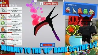 Journey to the *OP* DARK SCYTHE 1/2 | Bee Swarm Simulator |