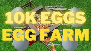 The Easiest Egg Farm (10k+ eggs/hour) | Roblox The Survival Game