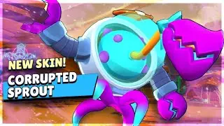 Corrupted sprout | NEW SKIN! | Brawl Stars