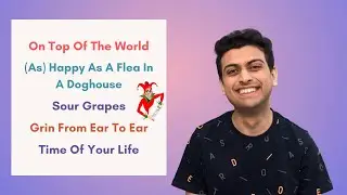 Idioms to Express Happiness in English | Free Advanced English Lesson