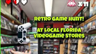 Game Hunting At Some Florida Game Stores!