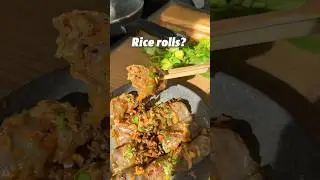 Rice rolls 😋