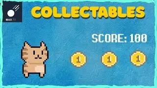 Монетки и другие коллекционные объекты в max2D