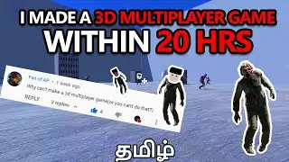 Making a Multiplayer FPS Game | Dani style | 3D Game Using Unity In Tamil