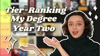 Tier-Ranking EVERYTHING I Read In Second Year || thepretentiouspoet