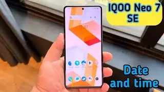 Auto Set Date And Time In Iqoo Neo 7 SE, Iqoo Neo 7 SE, Mein Date And Time Set Kaise Karen,