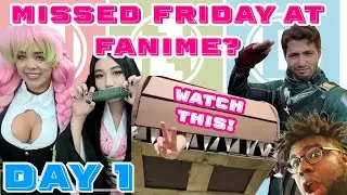 Fanime 2024 Vlog Day 1 Friday