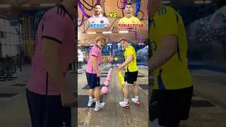 OBSTACLE COURSE | MESSI OR RONALDO!?🇦🇷🇵🇹 