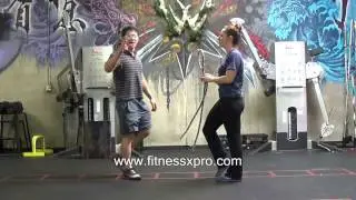 Defense against a Rope Strangulation from Behind - Women Self Defense