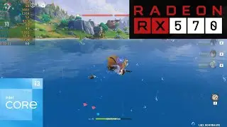 RX 570 8GB Genshin impact 4.4