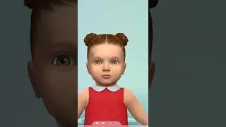 было-стало растем вместе с персонажем Симс 4 😍 