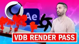 OCTANE RENDER PASS VDB with Cinema 4D to After Effects!