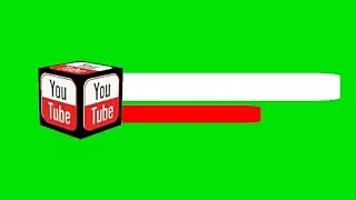 green screen youtube logo effects animation