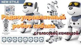 Радиоуправляемый робот собака с голосовой командой🤖