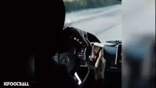 Karim Benzema realizó videollamada mientras conducía • Real Madrid 2016