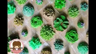🌵CÓMO HACER CACTUS y SUCULENTAS de BETÚN
