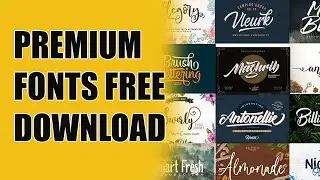 66 Beautiful Fonts - FREE To Download NOW! 📩 - YouTube | Free Fonts Download