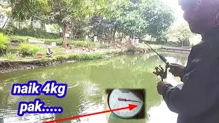 MEMANCING IKAN LELE CUMA SEBENTAR NAIK 4 KG
