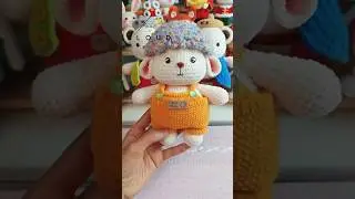 How to Connect Two Legs of Amigurumi Sheep Cute Crochet Toys | Crochet for Beginners