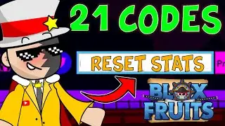 21 CODIGOS DE BLOX FRUITS CODES ROBLOX *NEW CODE* RESET STATS