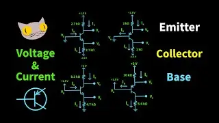 Finding Currents and Voltages | Transistor Problems