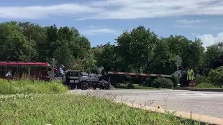 Pitiful Miniature Railroad Crossing Gates - National Museum Of Transportation, Kirkwood, MO