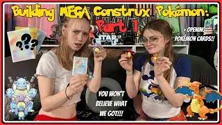 Building MEGA Construx Pokémon: Charmander + Squirtle Line Part 1