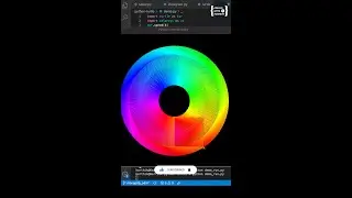 Python Turtle Graphics 11 | turtle graphics design | Multi Colour design 
