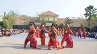 SMPN 1 Gegesik - Rampak Tari Topeng Klana SMPN 1 Gegesik 2019