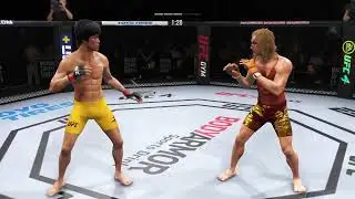 UFC 4 | Bruce Lee vs. Tahlia Paris (HOT MODEL) (EA Sports UFC 4)
