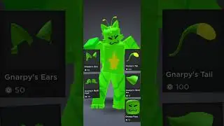 Roblox SKIN Gnarpy to Gnarpy's song  #2023roblox #gnarpy  #gaming