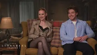 Madelaine Petsch & Froy Gutierrez Interview | The Strangers: Chapter 1