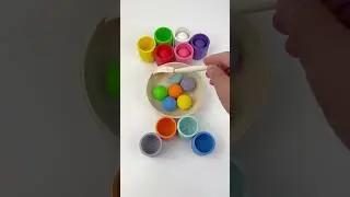 Color Sorting ASMR #asmr #marblerun