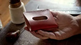 The BEST Easy Beginner Leather Project!