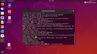 How to remove samba package in linux (ubuntu 18 04 LTS) @ tamil 