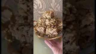 Ореховая халва😍домашняя #десерты #food #рецепт #халва