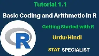 R Programming Tutorial : Basic Arithmetic in r and basic coding in r