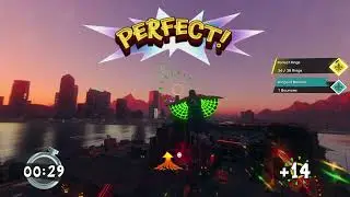 Saints Row 2022 DLC: Kaijuice Wingsuit Event - Lakeshore North - Perfect Rings