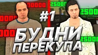 💸БУДНИ ПЕРЕКУПА #1 на BLACK RUSSIA // Crmp mobile, Блек Раша💸