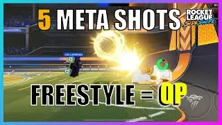 Rocket League Sideswipe TOP 5 FREESTYLES Tutorial